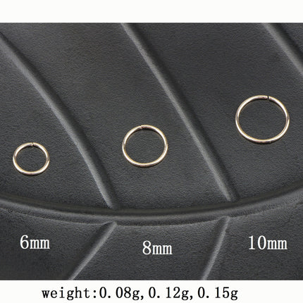 Copper nose ring nose ring nose nail