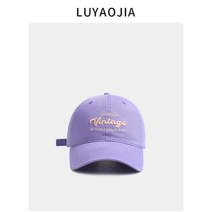 New Letter Embroidery Casual All-match Baseball Hat For Men