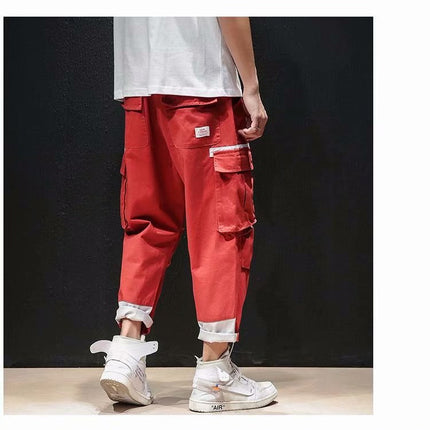 Loose Straight Points Hip Hop Pants