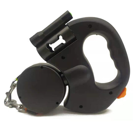 Retractable Dog Leash For Small Dogs Reflective Dual Pet Leash Lead 360 Swivel No Double Dog Walking Leash With Lights Pet Products