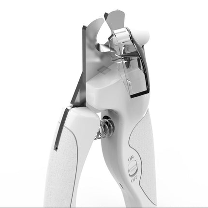 Pet nail clippers with LED light