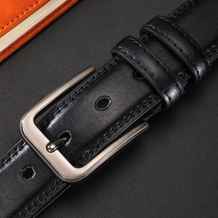 Youth Simplicity All-match Pin Buckle Pant Belt