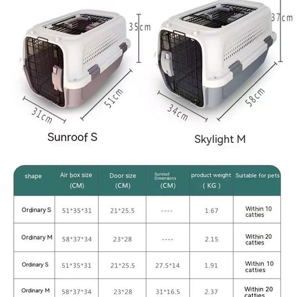 Outing Pet Cat Air Consignment Suitcase