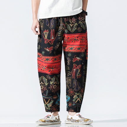 Chinese Style Small Foot Lantern Nine Pants