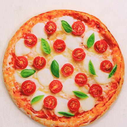 Simulation 3D Pizza Avocado Omelette Toast Pet Warm Blanket Mat Bed Soft Thicken