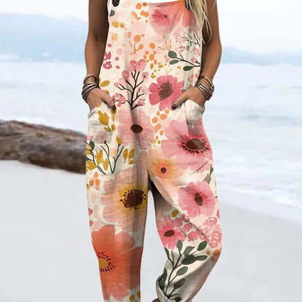 Digital 3D Printing Button Strap Casual Suspenders