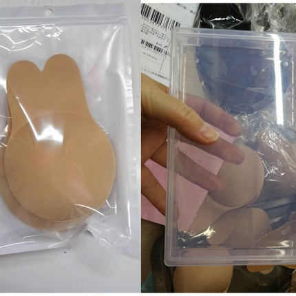 Breathable Bunny Ears Breast Lift Sticker, Invisible Bunny Breast Lift Sticker