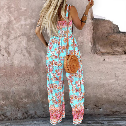 Sling Belt Pocket Color Women's Cat Suit