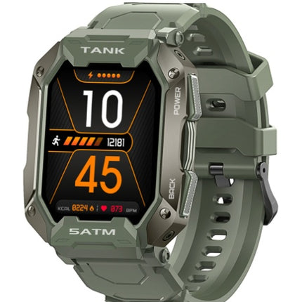 Outdoor Smart Watch 5ATM IP69K Waterproof Bluetooth
