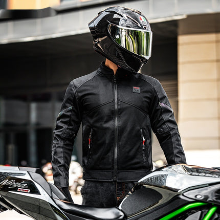 Motorcycle Cycling Clothing Mesh Breathable Jacket Men's Coat