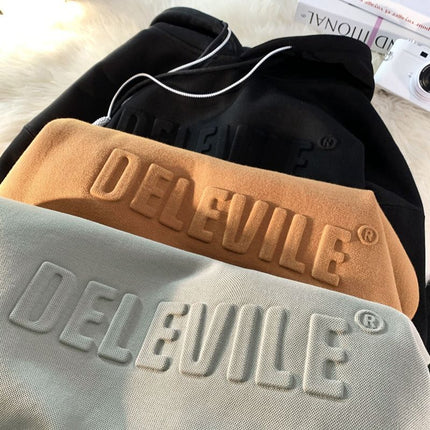 Ovsize Men's Hooded Fashion Brand American Style Loose Hoodie