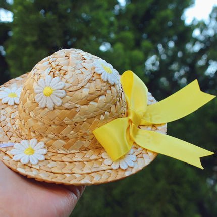 Mesh Flower Embroidery Dress Cat Clothes