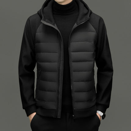 Men's Hooded Lightweight Down Jacket Sweater