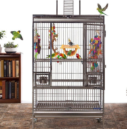 Parrot Pet Hamster Nest Warm Hammock Removable And Washable Hammock Window Sill Multi-color Hanging Cat Cradle