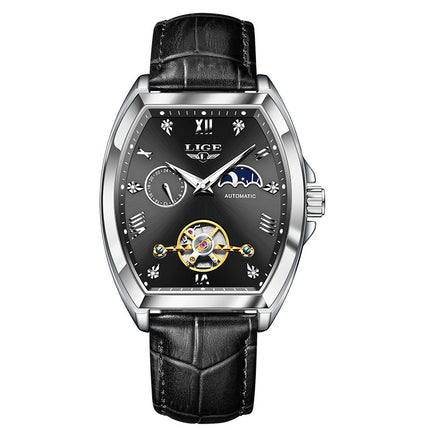 Men's Tourbillon Mechanical Watch Multifunctional Waterproof
