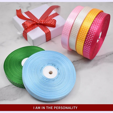 Handmade Bow Polka Dot Ribbon