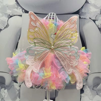 Girls Fashion Personality Butterfly Wings Dress