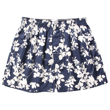 Men's Home Loose Plus Size Cotton Arrow Pants