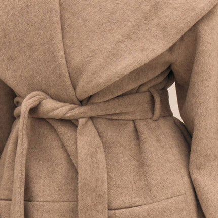 Oversized Waterfall Collar Overcoat Spring Summer Cute