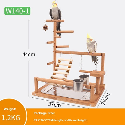 Sichuan Pepper Parrot Climbing Training Platform