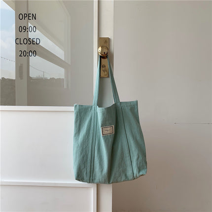 Canvas Women's College Of Arts And Arts Large Capacity Portable Cloth Bag