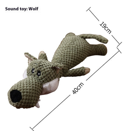 Dog Plush Toy Interactive Molar Teeth Cleaning