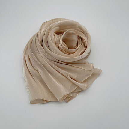 Shiny Satin Scarf Malay Scarf