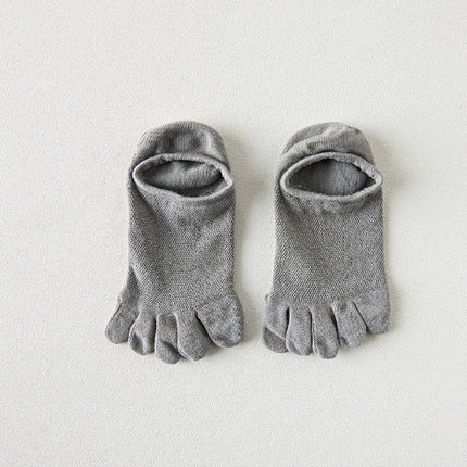 Men's Cotton Deodorant And Sweat-absorbing Breathable Five Toe Socks