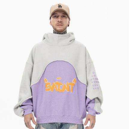 Velvet Padded Hooded Sweatshirt Men And Women