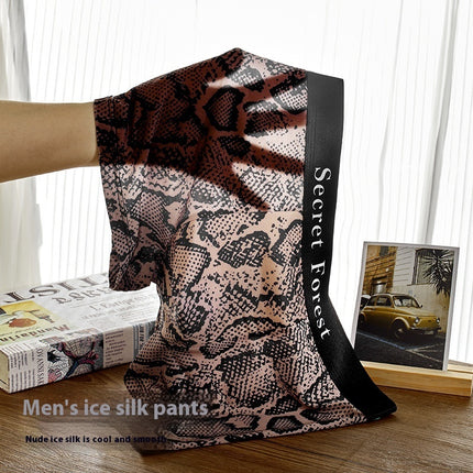 Men's Cool Thin Loose Fashion Personality Boxer Shorts