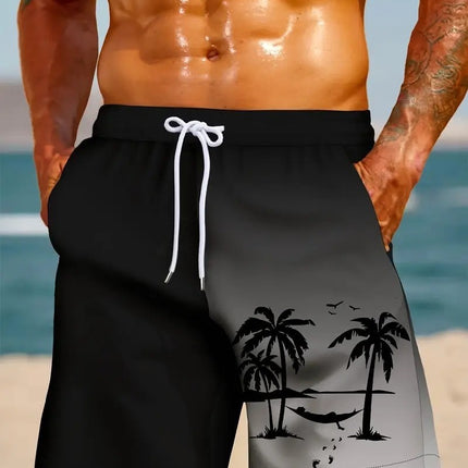 Fashion Printed Casual Men's Beach Shorts