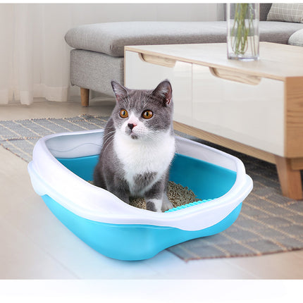 Semi Enclosed Cat Sized Thickened Splash Proof Toilet