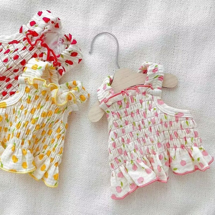 Dog Pet Clothes Summer Halter Skirt