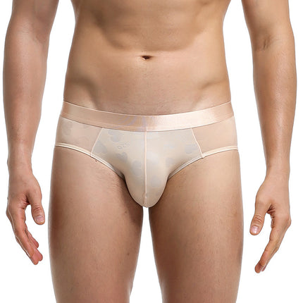 Men's Cotton Breathable Double-layer U-convex Briefs