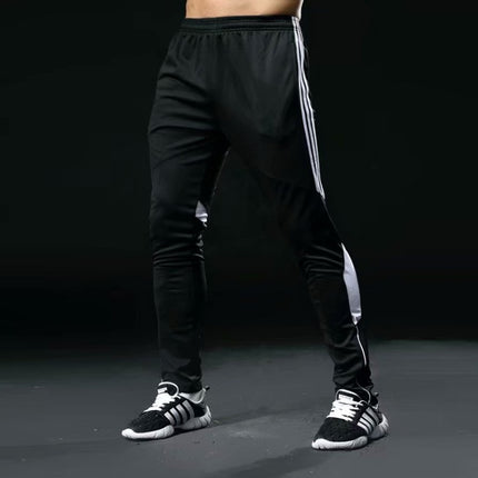 Men's Trousers Closed Thin Section Football Leg Training Fitness Running Quick-drying Pants