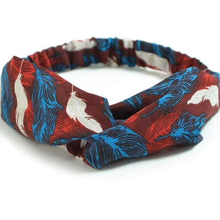 Women's Retro Style Printed Headband
