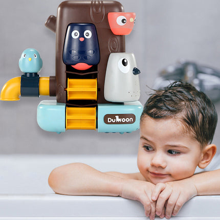 Bathroom Toys Pipeline Water Spray Shower Game Bird Mushroom Toy for Children Swimming Bathroom Bathing Kids Toy