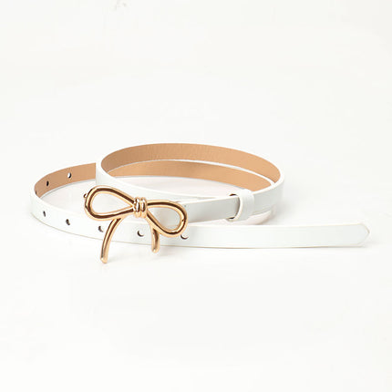 Fashion All-match Bow Decorative Band Belt