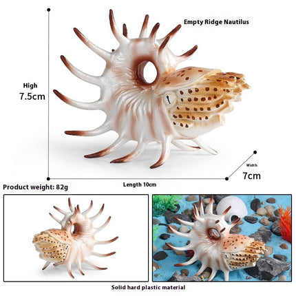 Simulation Marine Animal Model Children's Cognitive Toy