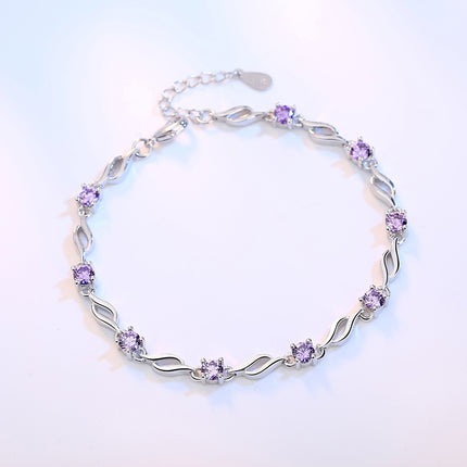 Diamond Crystal Love Bracelet