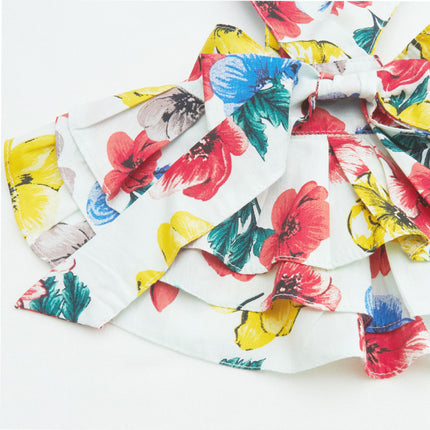 100  Cotton Printed Teddy Schnauzer And Pomeranian Cat And Dog Clothes