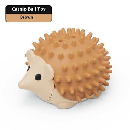 Cat Toy Hedgehog Scratching And Itching Catnip Ball Relieving Stuffy Pet Toy