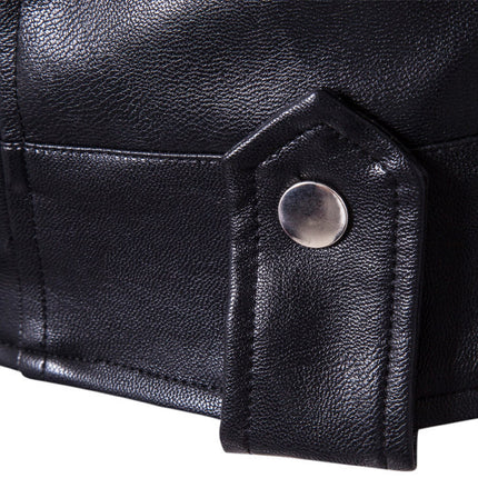 Men's Motorcycle Leather Jacket