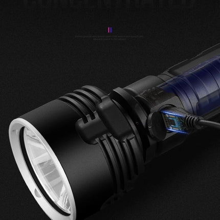 Strong Flashlight Focusing Led  Light Rechargeable Super Bright LED Outdoor Xenon Lamp