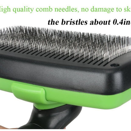 Pet Self Cleaning Slicker Brush