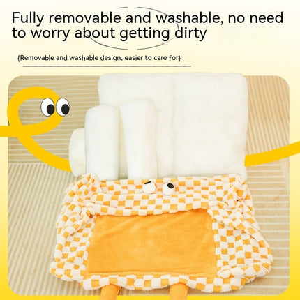 Duokete Cathouse Doghouse Autumn And Winter Warm Tunnel