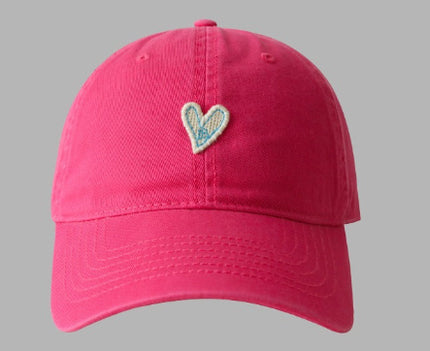 Retro Sweet Big Head Circumference Soft Peaked Cap