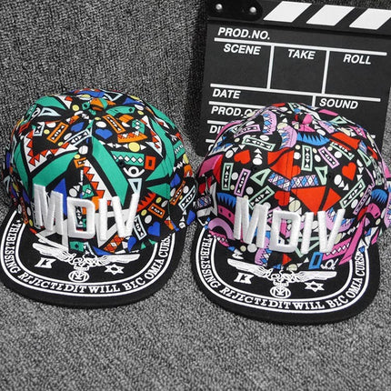 Embroidered Flat-edge Hip-hop Children's Baseball