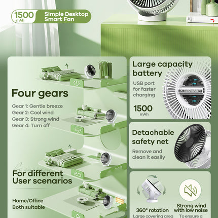 Desktop Fan USB Charging Portable