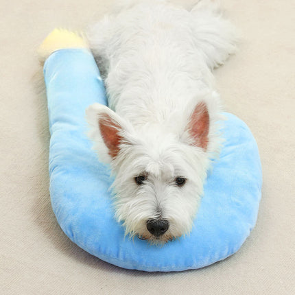 Pillow With Question Mark For Dogs And Cats, Universal Cushion For The Neck, For Sleeping, For All Four Seasons